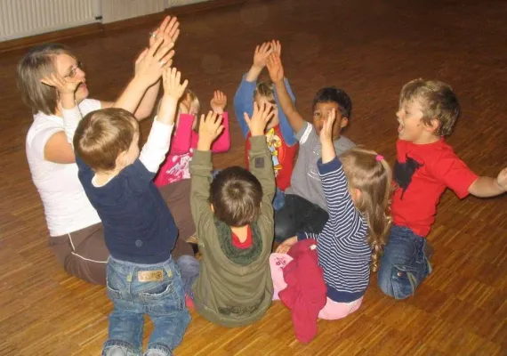 Bild: Kooperation von Kita und Sportverein langfristig gesichert