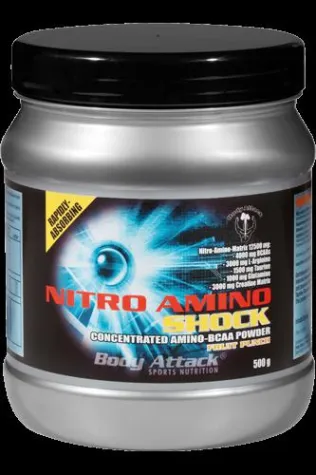 Bild: Body Attack Nitro Amino Shock - Trainingsbooster mit Muskelschutz-Funktion
