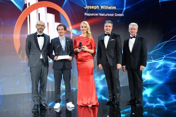 Bild: Rapunzel Gründer als „Entrepreneur Of The Year 2017” geehrt