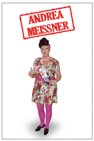 Bild: Andrea Meissner Comedy-Solo " Frau Meissners Gerüchteküche" in der Orangerie in Oranienburg am 23.10.2010