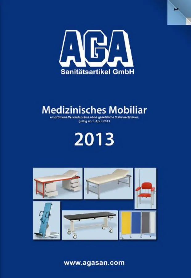 AGA Sanitätsartikel GmbH verschickt neuen Produktkatalog