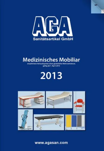 Bild: AGA Sanitätsartikel GmbH verschickt neuen Produktkatalog