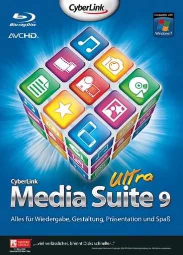 CyberLink bringt das Universal-Softwarepaket “Media Suite 9” heraus Bild: CyberLink bringt das Universal-Softwarepaket “Media Suite 9” heraus