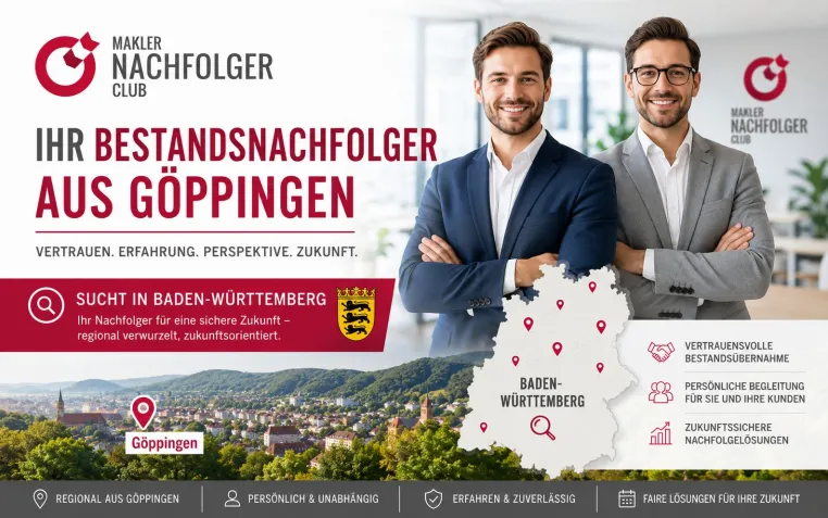 Bild: Maklerbestand verkaufen in Göppingen und Baden-Württemberg 