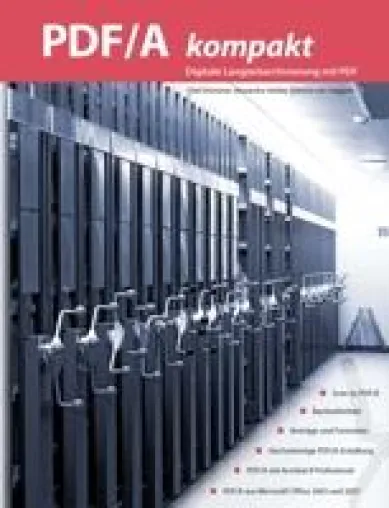 Bild: „PDF/A kompakt“ kostenlos als PDF-Version verfügbar