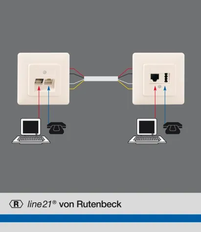 Bild: Gebäudetechnik-Lösung des Monats - DSL-Netzwerke über vorhandene Telefonkabel