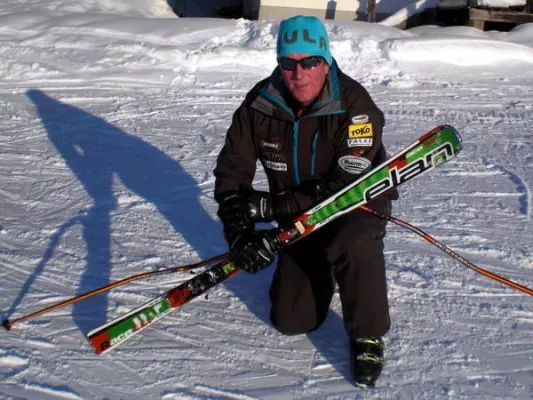 Bild: 55.555 Höhenmeter auf Ski in 24 h - Pisten in Oberaudorf und Kössen für Weltrekordversuch von Flühr fertig