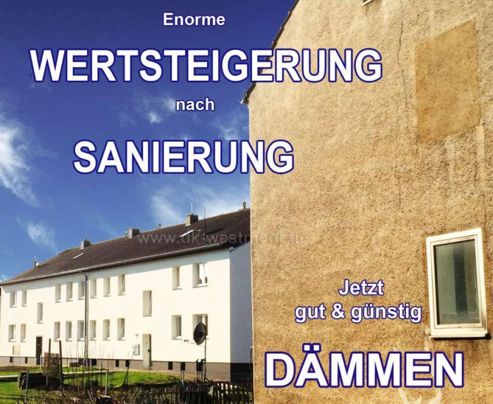 Immobilien-Wert steigern durch WDVS Fassadendämmung