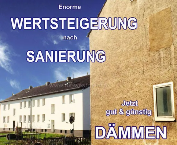Bild: Immobilien-Wert steigern durch WDVS Fassadendämmung