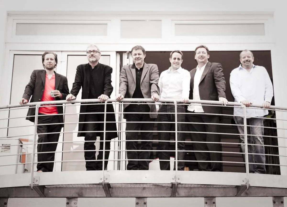 Die Vorjury v.l.: Patric Schäfer, Michael Krueger, Thomas Toporowicz, Daniel Jung, Thilo Raisch, Thaddäus Assenmacher