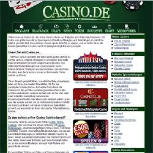 Bild: Bisher teuerste .de-Domain verkauft - Casino.de
