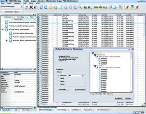 Bild: HELiOS next 2008 – PDM der neuen Generation mit neuen Tools für die flexible Prozessmodellierung