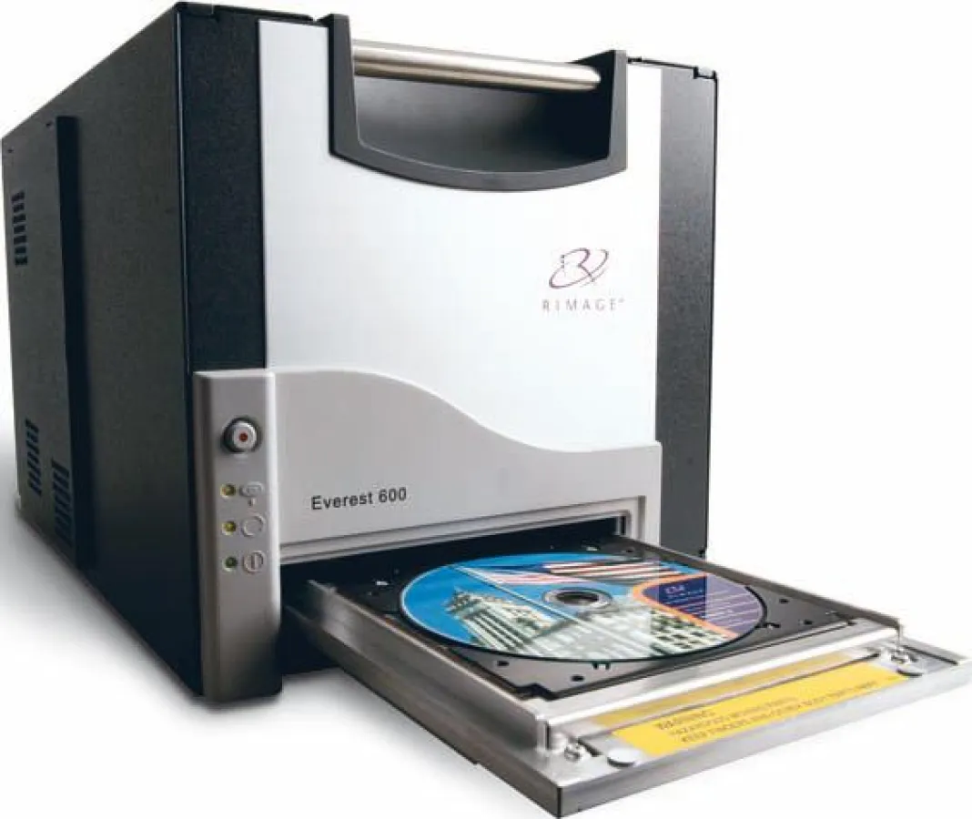 Rimage Everest 600: Thermoretransfer-Drucker der neuesten Generation für CD/DVD und Blu-ray