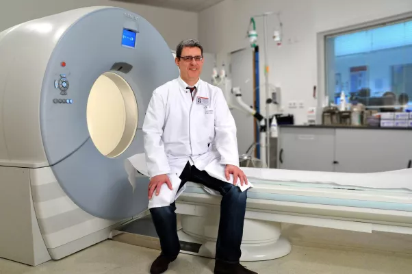 Bild: Für Engagement in der Deutschen Röntgengesellschaft geehrt