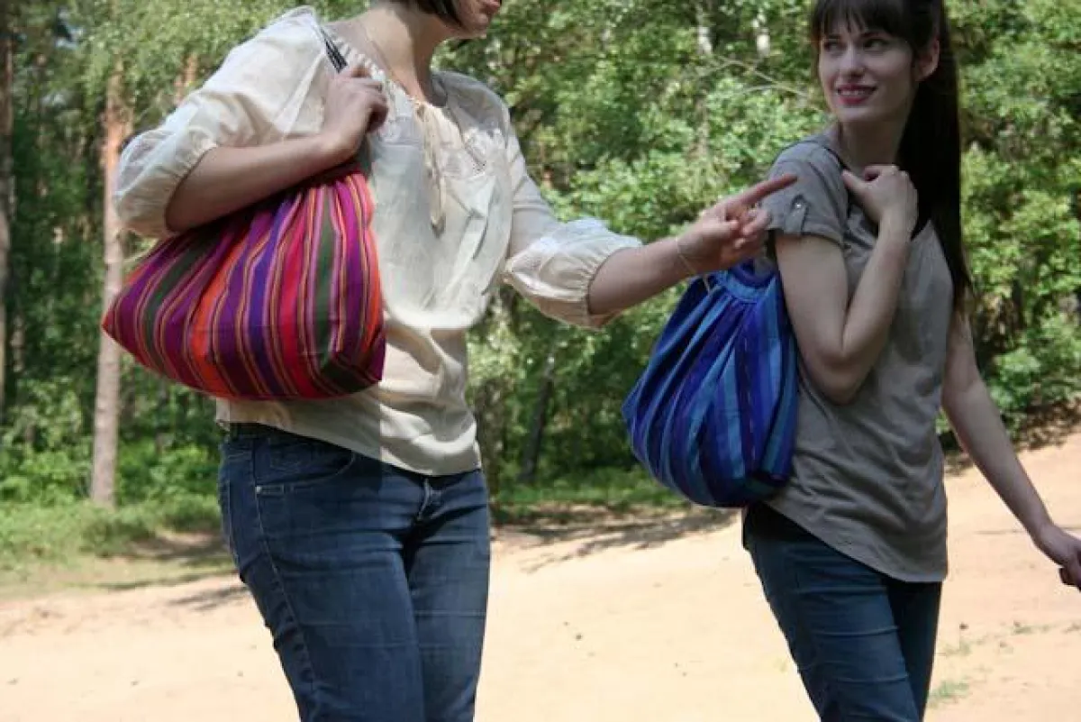 Fair gehandelte Taschen von denkefair.