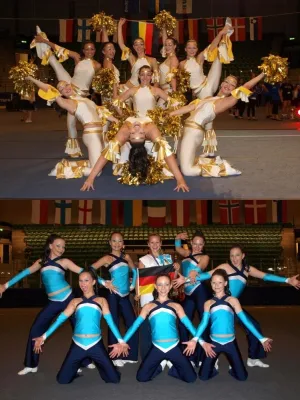 Erfolgreiche Europameisterschaft für Berliner Cheerleader Bild: Erfolgreiche Europameisterschaft für Berliner Cheerleader