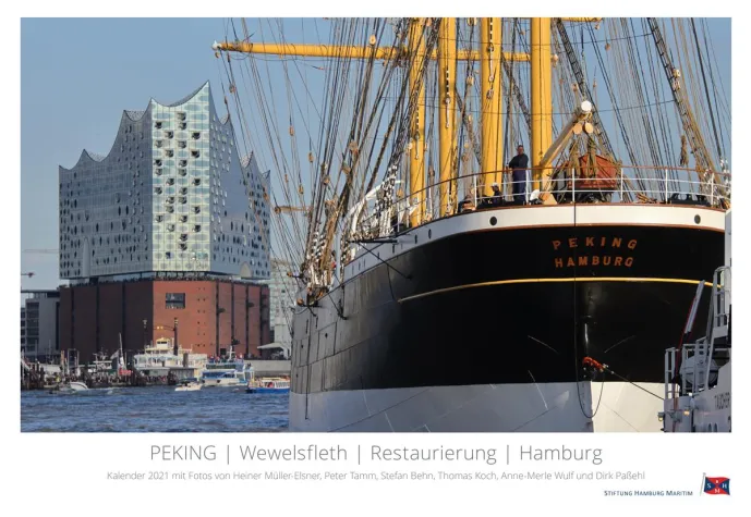 PEKING-Wandkalender 2021-Spannende Motive aus dem dritten Restaurierungsjahr und der Überführung nach Hamburg Bild: PEKING-Wandkalender 2021-Spannende Motive aus dem dritten Restaurierungsjahr und der Überführung nach Hamburg
