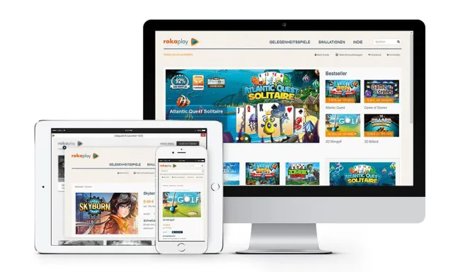 Bild: Neuer Download-Shop von rokapublish GmbH online