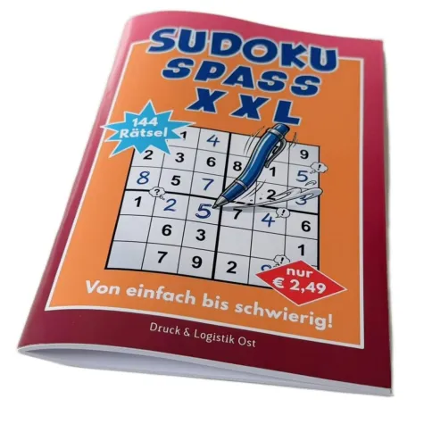Neuer Verlag aus Zwickau bringt eigenes Sudoku-Heft auf den Markt Bild: Neuer Verlag aus Zwickau bringt eigenes Sudoku-Heft auf den Markt