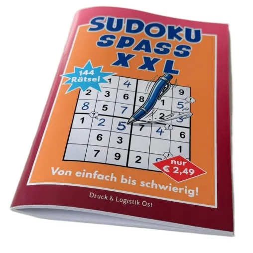 Neuer Verlag aus Zwickau bringt eigenes Sudoku-Heft auf den Markt Bild: Neuer Verlag aus Zwickau bringt eigenes Sudoku-Heft auf den Markt