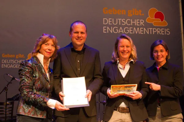 Bild: KICKFAIR holt Deutschen Engagementpreis nach Baden-Württemberg