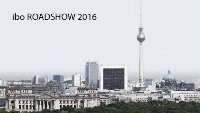 Bild: Wir besuchen Sie in den größten Städten Deutschlands: Die ibo Roadshow in Hamburg und Berlin