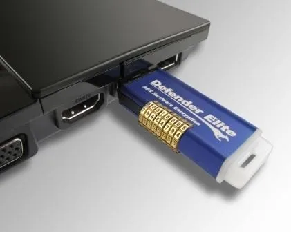 Weltweit erster kommerzieller verschlüsselter USB-Stick mit virtuellem Betriebssystem Bild: Weltweit erster kommerzieller verschlüsselter USB-Stick mit virtuellem Betriebssystem