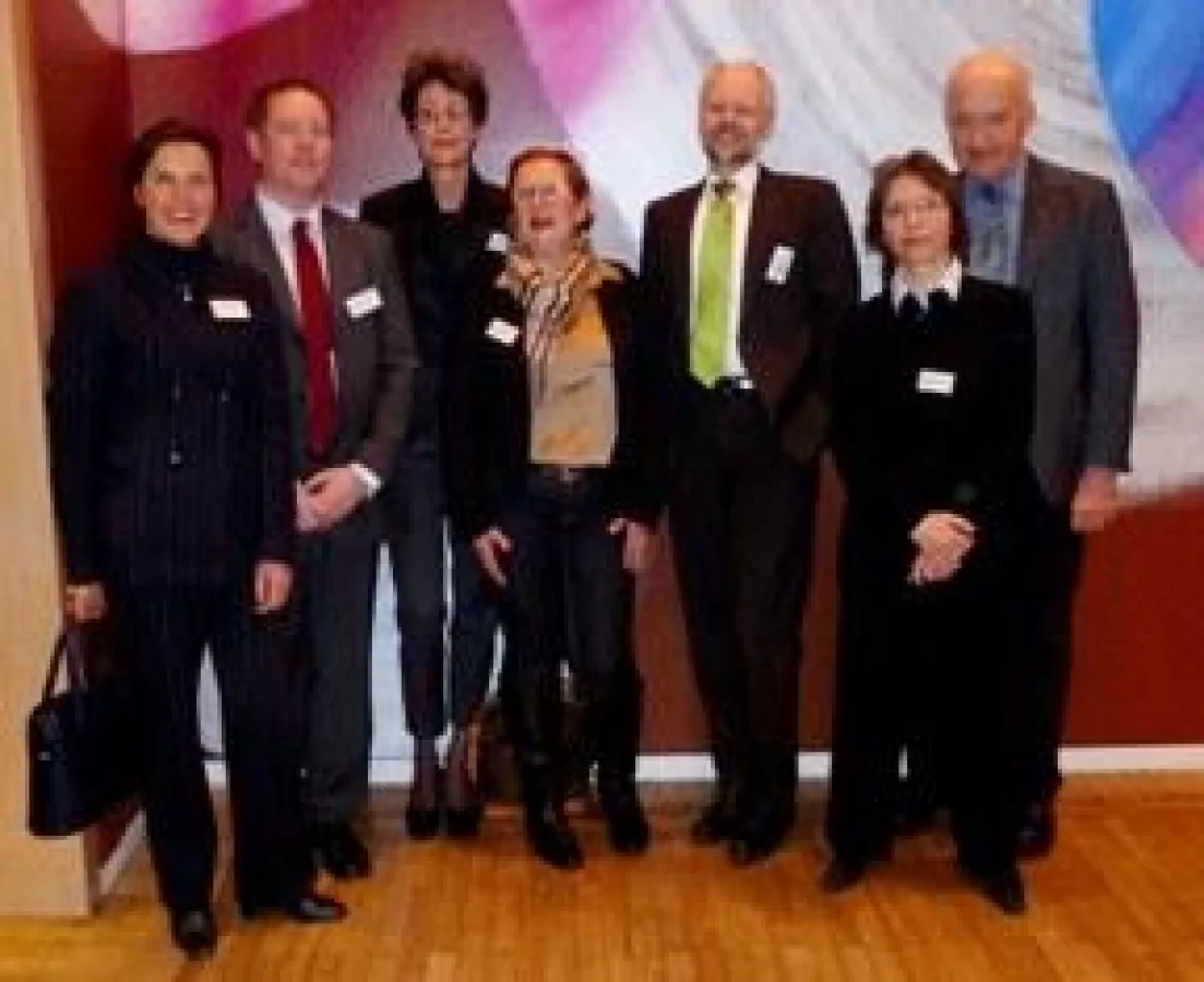 v.l. A. Siebold, H. Schelte, B. Eickhoff, E. Bobe-Kemper, A. Neukirch, B. Wollrath-Kramer, G. Werner