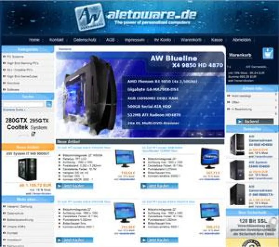 aletoware.de - Onine-Shop