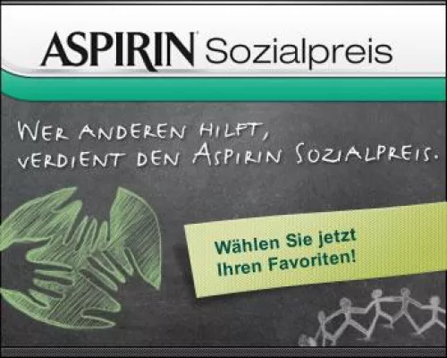 Bild: Voten für KinderLeben e.V. beim Aspirin-Sozialpreis