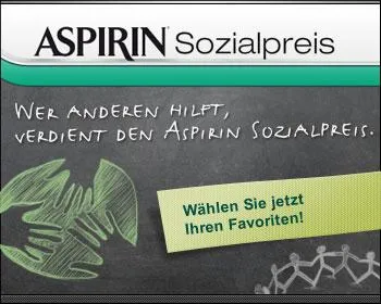 Bild: Voten für KinderLeben e.V. beim Aspirin-Sozialpreis