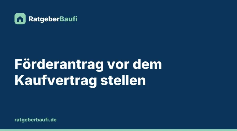 Bild: BayernLabo beim Hauskauf: Warum der Förderantrag vor dem Notartermin stehen muss