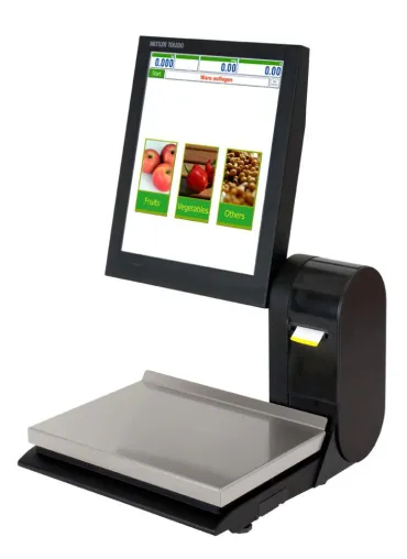 Bild: SB-Waage UC-GLT-M mit 17-Zoll-Touchscreen