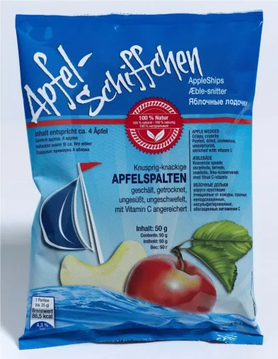 Bild: Schiff ahoi - Neuheit: Apfel-Schiffchen® von Elbe-Obst segeln überall mit hin