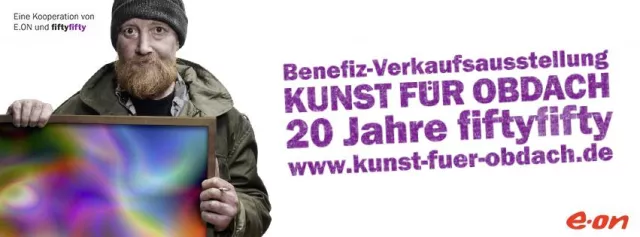 FORCE realisiert Microsite der Benefiz-Verkaufsausstellung www.kunst-fuer-obdach.de Bild: FORCE realisiert Microsite der Benefiz-Verkaufsausstellung www.kunst-fuer-obdach.de