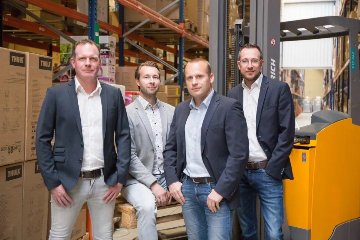 Erfolgsgaranten: Sven Bogatzki, Bastian Salewsky, Bastian Siebers (Vorsitzender), Roland Zacharias