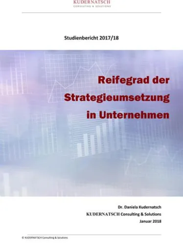 Bild: Strategieumsetzung-Studie 2018 von KUDERNATSCH