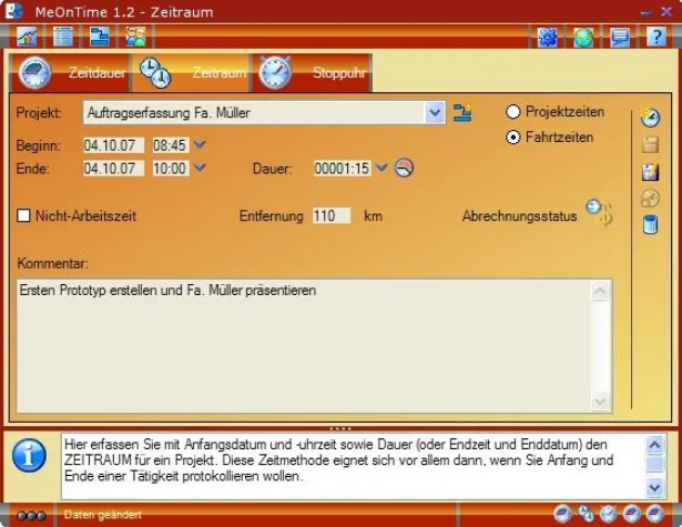 Bild: Erstes Update zur Zeiterfassungssoftware MeOnTime erschienen