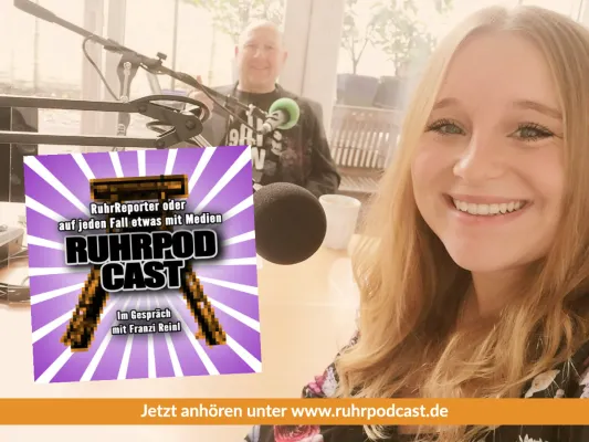 Bild: Ruhrpodcast über das Projekt "RUHRREPORTER - MEDIENMACHER 4.0"
