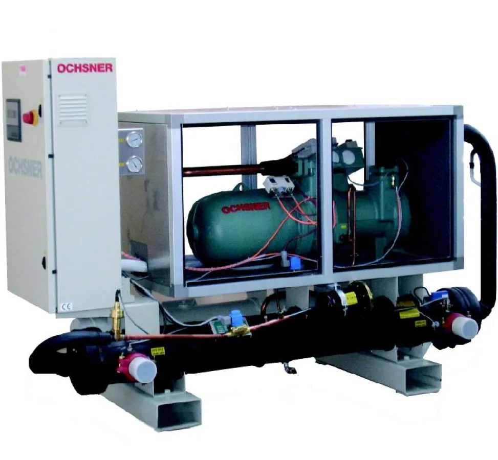 Ochsner Großwärmepumpen decken Leistungen bis zu 1 MW ab.