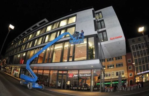 Bild: Spektakulärer Frühjahrsputz in der Neuen Mitte