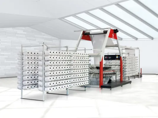 Bild: Produktionskosten senken mit der neuen Rundwebmaschine RX 6.1