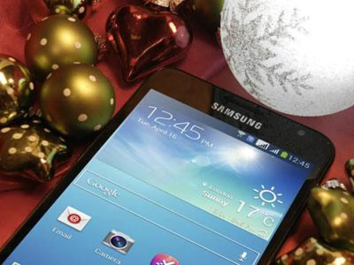 Smartphones als Weihnachtsgeschenk
