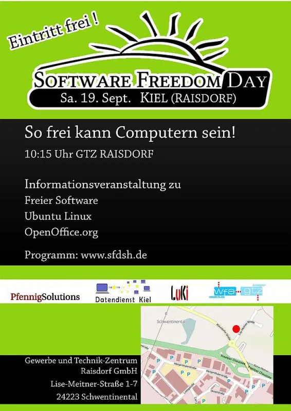 Plakat Software Freedom Day