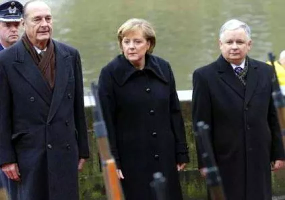 Bild: Kaczynski lädt Merkel und Chirac nach Warschau ein