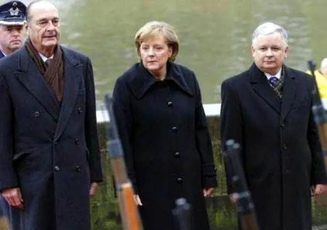 Kaczynski lädt Merkel und Chirac nach Warschau ein Bild: Kaczynski lädt Merkel und Chirac nach Warschau ein