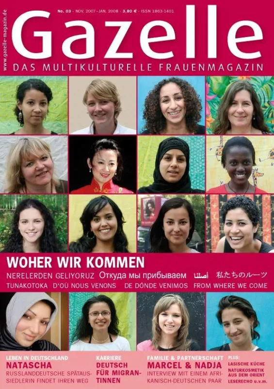 Aktuelle Ausgabe Gazelle Magazin
