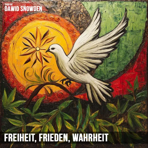 Bild: „Freiheit, Frieden, Wahrheit“ – Dawid Snowdens Aufruf zum Widerstand gegen Manipulation und Machtmissbrauch