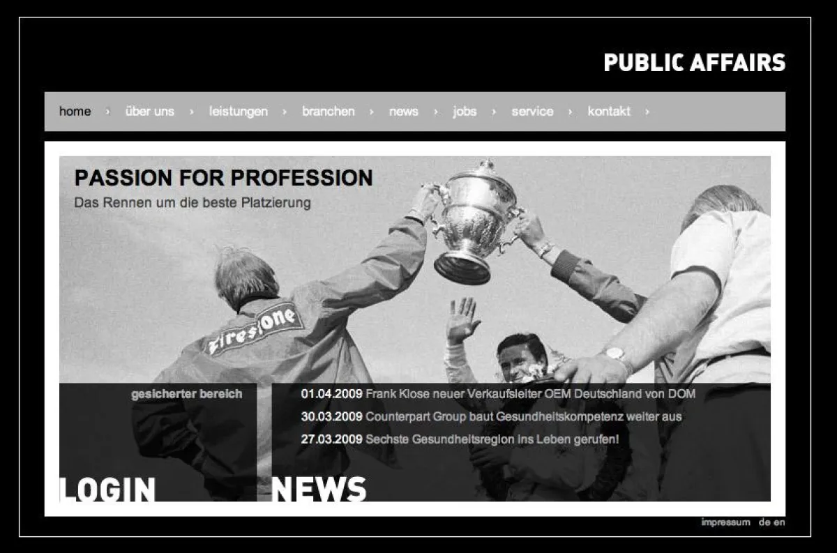 Passion for Profession: Public Affairs erstrahlt in neuem Look