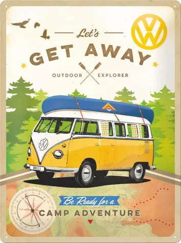 Bild: Fernweh für Zuhause – VW Motive von Nostalgic-Art